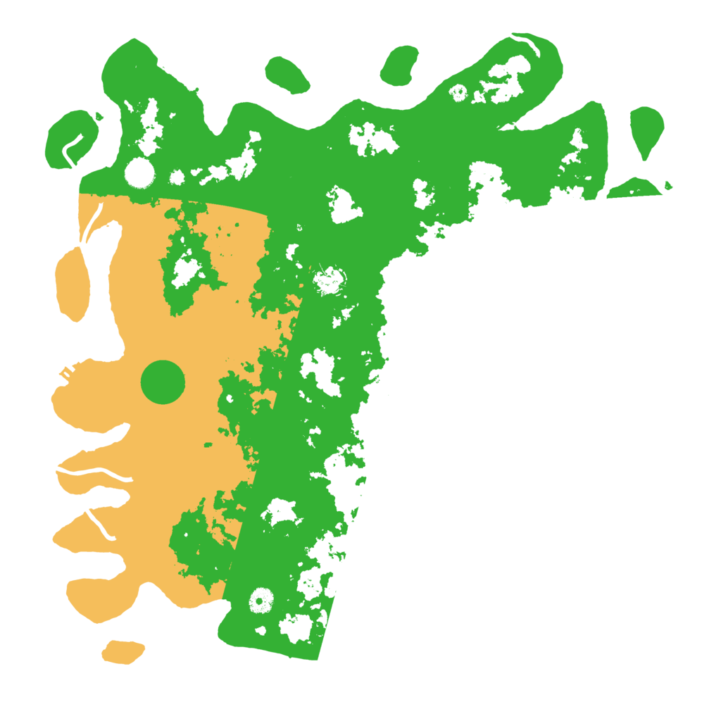 Biome Rust Map: Procedural Map, Size: 4300, Seed: 172