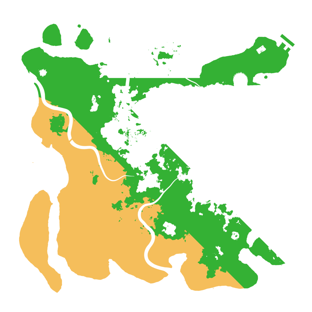 Biome Rust Map: Procedural Map, Size: 3850, Seed: 1872612488