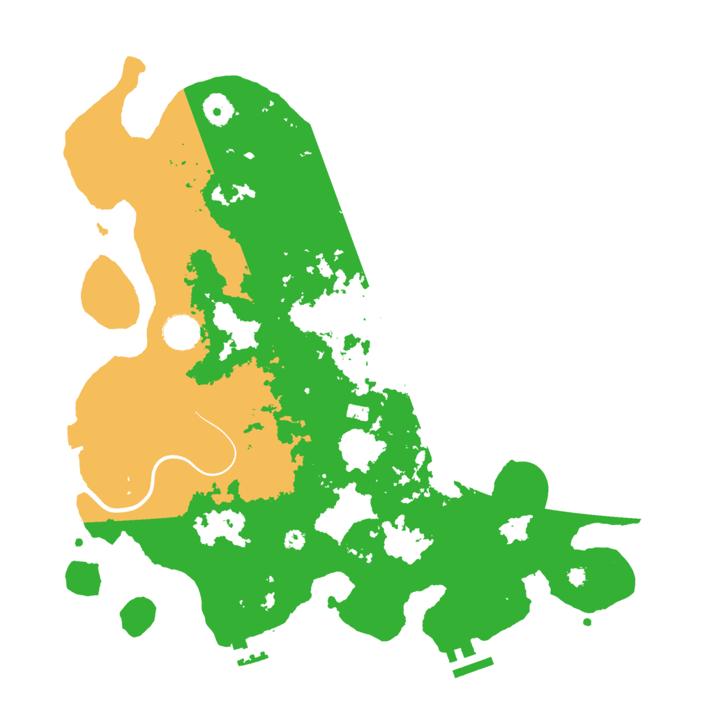 Biome Rust Map: Procedural Map, Size: 3500, Seed: 743622070