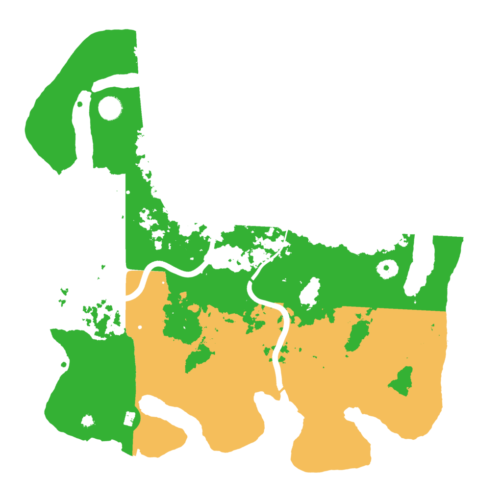 Biome Rust Map: Procedural Map, Size: 3750, Seed: 578456456
