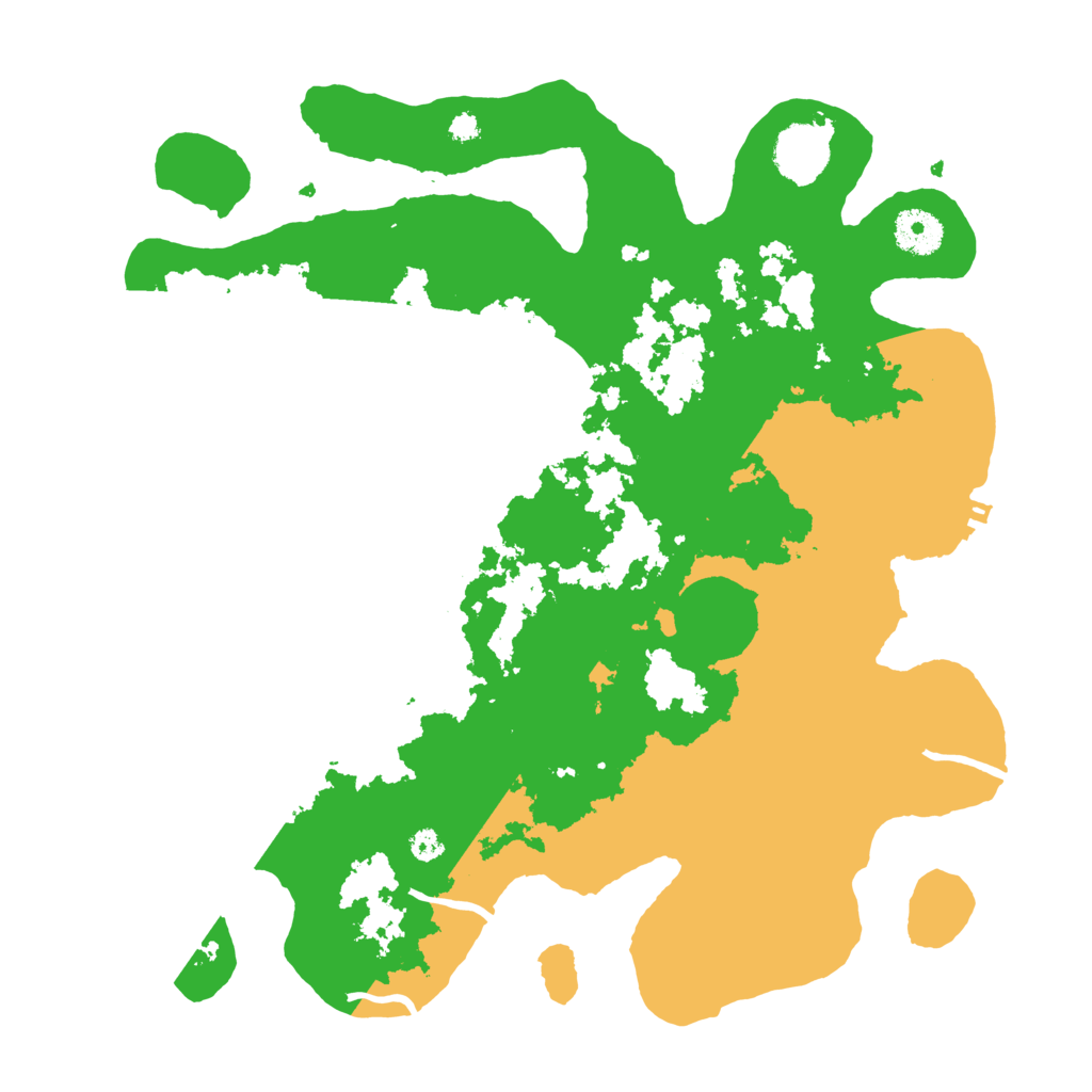 Biome Rust Map: Procedural Map, Size: 3500, Seed: 1069818432