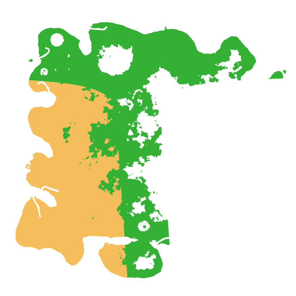 Biome Rust Map: Procedural Map, Size: 4000, Seed: 270365363