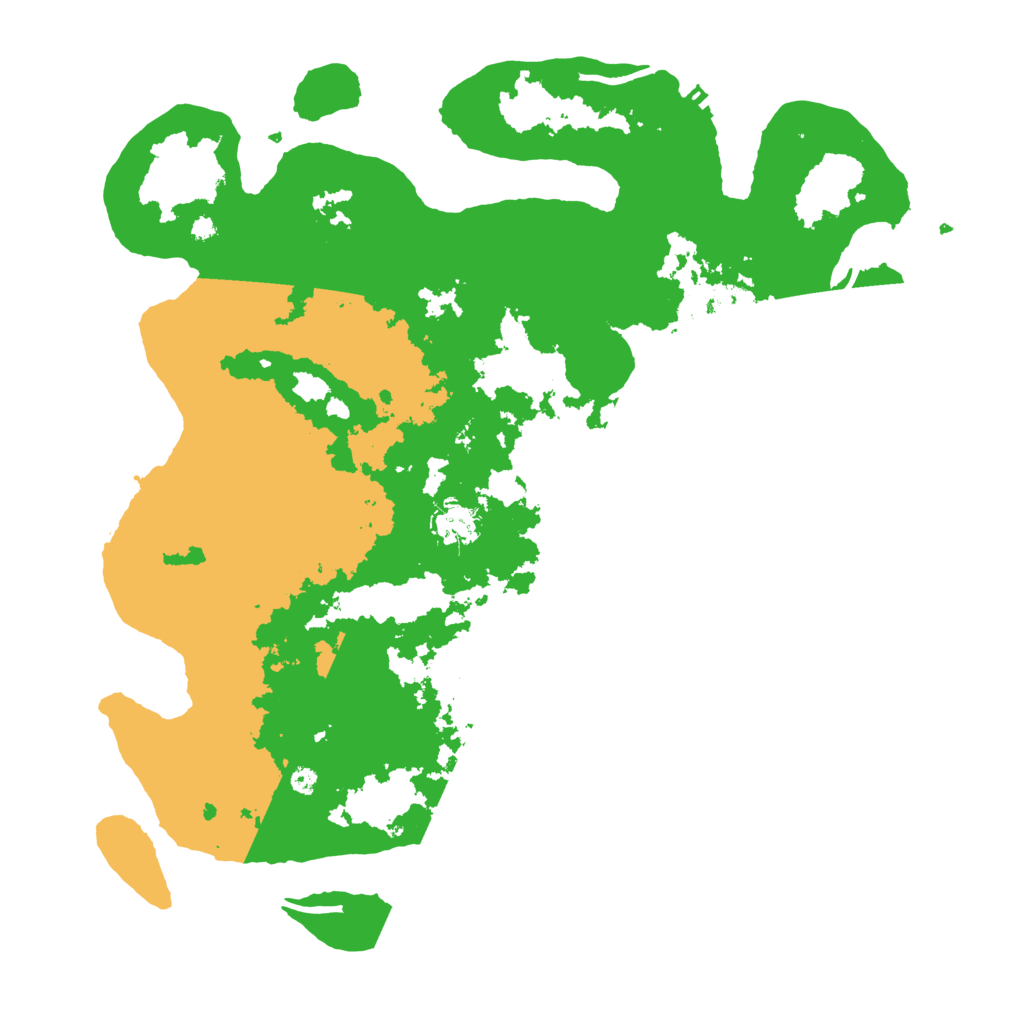 Biome Rust Map: Procedural Map, Size: 4000, Seed: 1492564