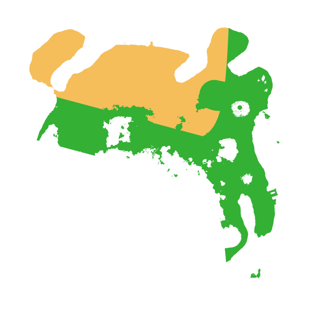 Biome Rust Map: Procedural Map, Size: 2750, Seed: 2053602180