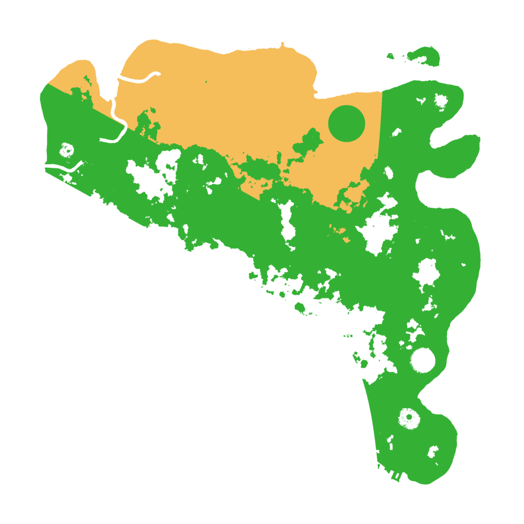 Biome Rust Map: Procedural Map, Size: 3750, Seed: 533091899