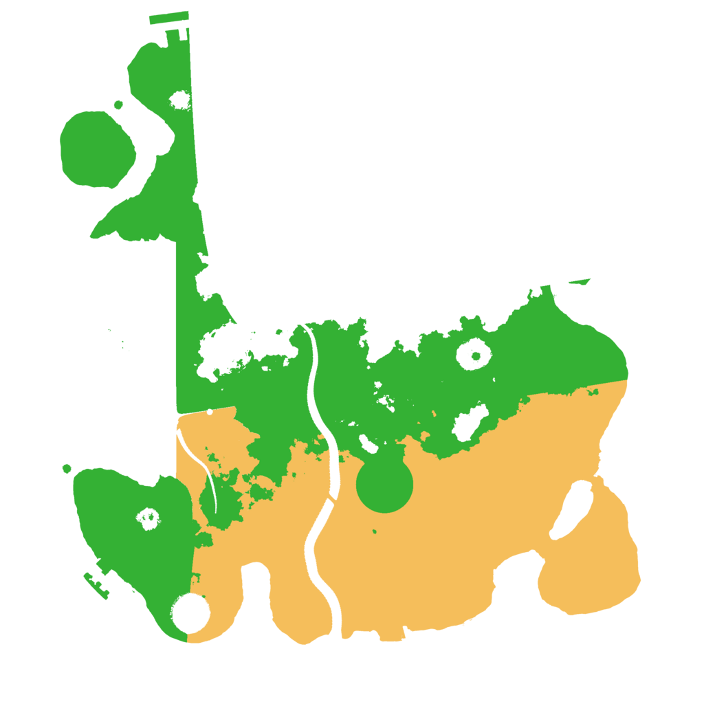 Biome Rust Map: Procedural Map, Size: 3250, Seed: 1149610206