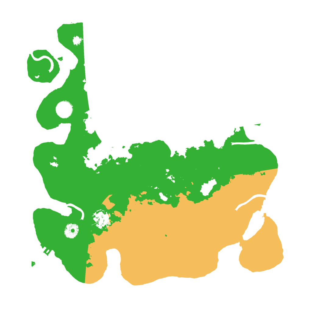 Biome Rust Map: Procedural Map, Size: 3250, Seed: 1149610206