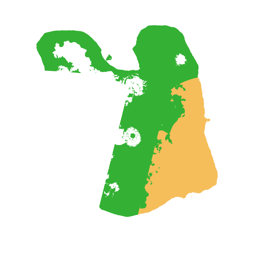 Biome Rust Map: Procedural Map, Size: 2200, Seed: 1401356839