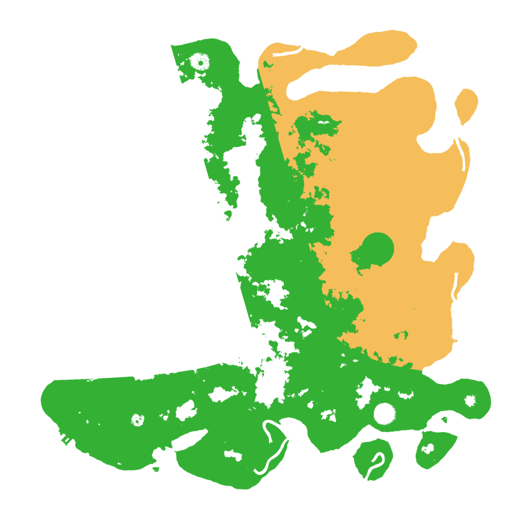 Biome Rust Map: Procedural Map, Size: 4200, Seed: 1687689198