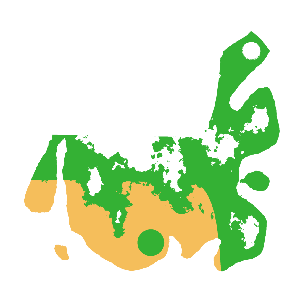 Biome Rust Map: Barren, Size: 3000, Seed: 51256123