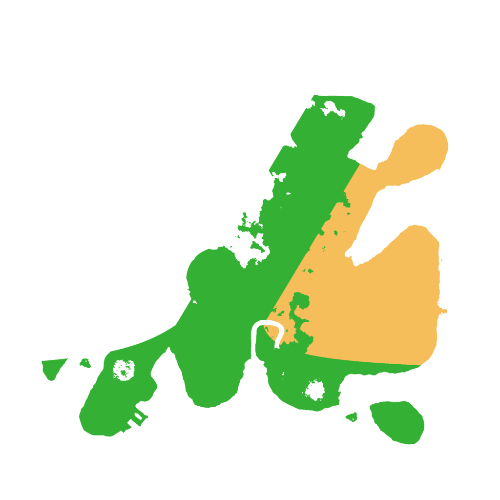 Biome Rust Map: Procedural Map, Size: 2350, Seed: 2589
