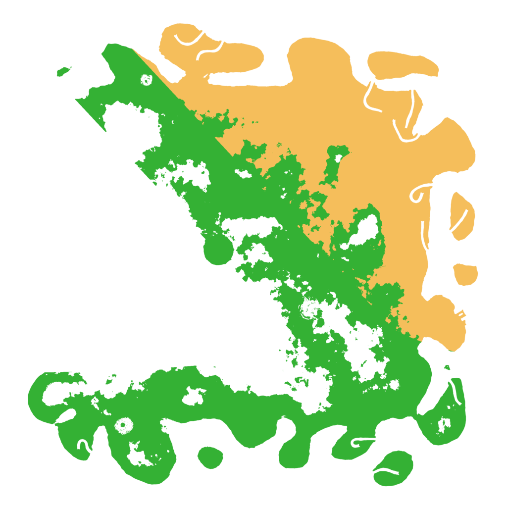 Biome Rust Map: Procedural Map, Size: 4500, Seed: 1558315612