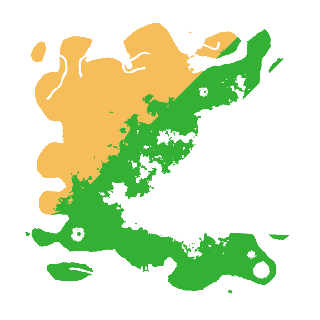 Biome Rust Map: Procedural Map, Size: 3500, Seed: 1630769583