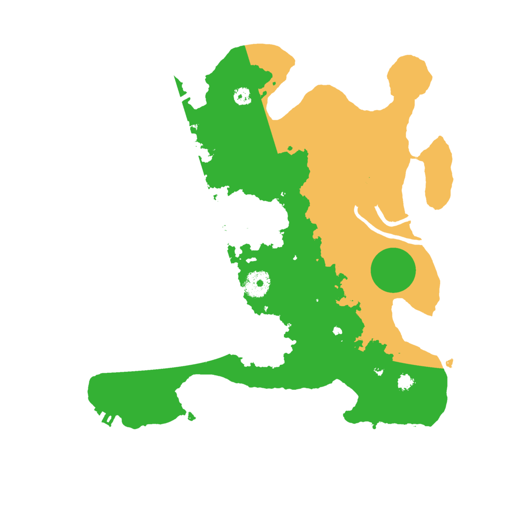 Biome Rust Map: Procedural Map, Size: 3000, Seed: 7101177