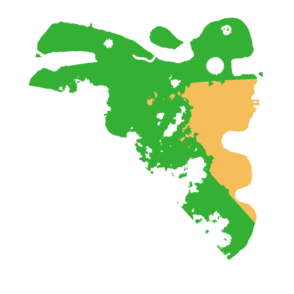 Biome Rust Map: Procedural Map, Size: 3000, Seed: 1739972855