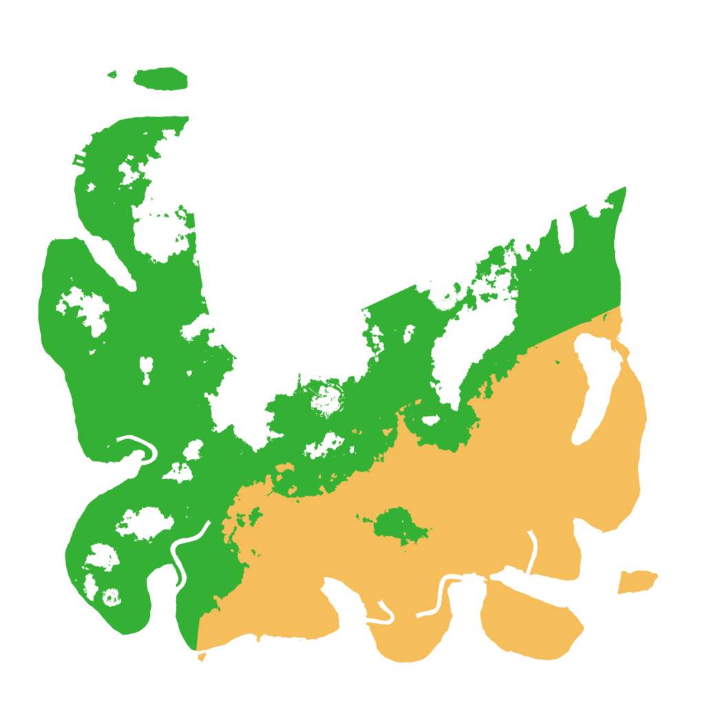 Biome Rust Map: Procedural Map, Size: 4000, Seed: 1667477371