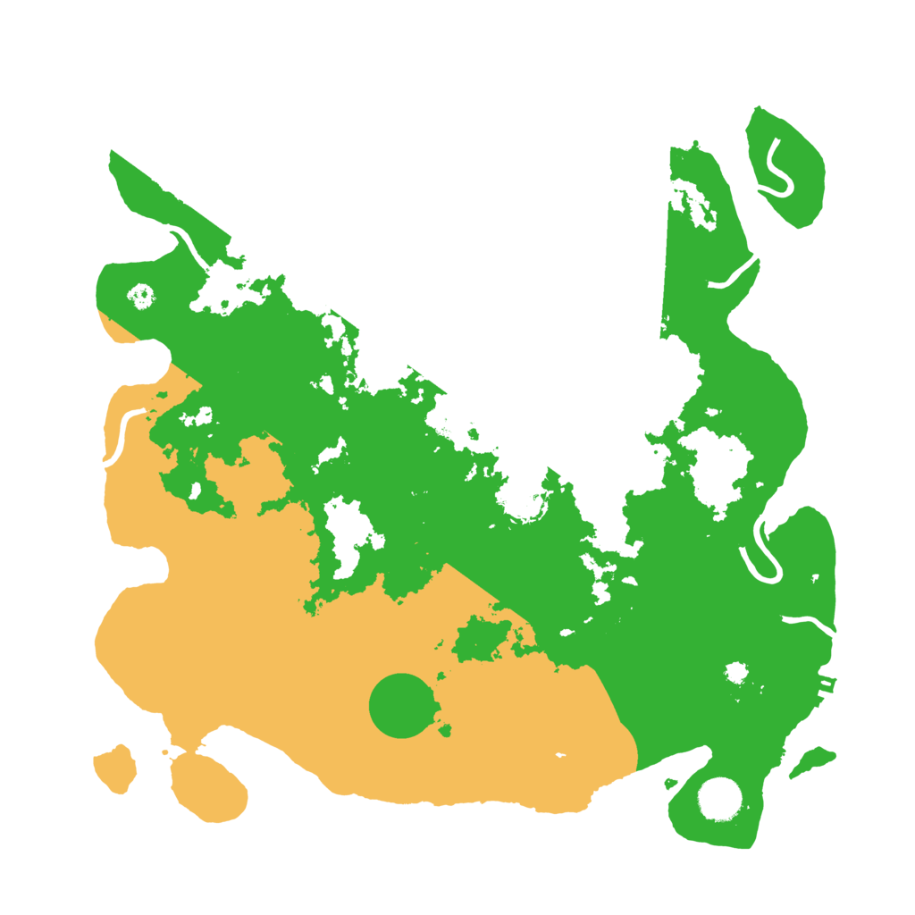 Biome Rust Map: Procedural Map, Size: 3700, Seed: 1908308731