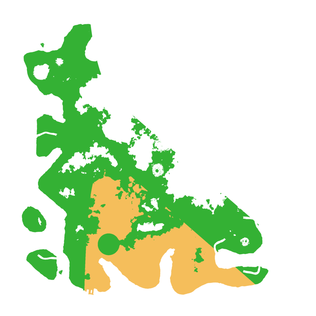 Biome Rust Map: Procedural Map, Size: 3850, Seed: 536725217