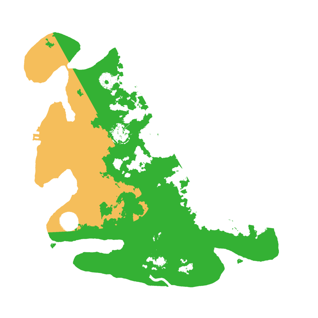 Biome Rust Map: Procedural Map, Size: 3000, Seed: 51508992