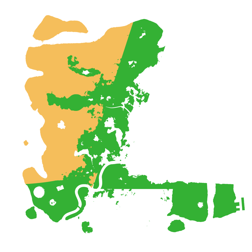 Biome Rust Map: Procedural Map, Size: 4000, Seed: 34688