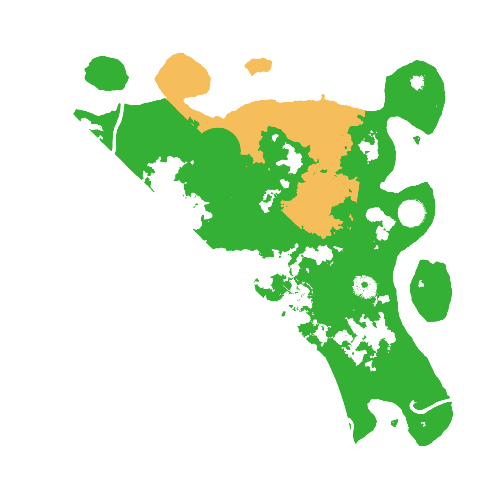 Biome Rust Map: Procedural Map, Size: 3200, Seed: 137353467