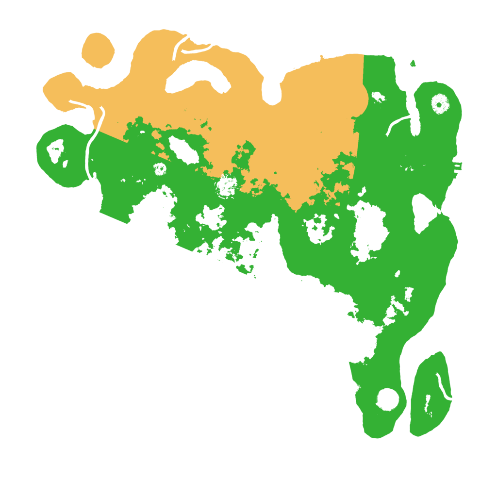 Biome Rust Map: Procedural Map, Size: 4000, Seed: 1519982053