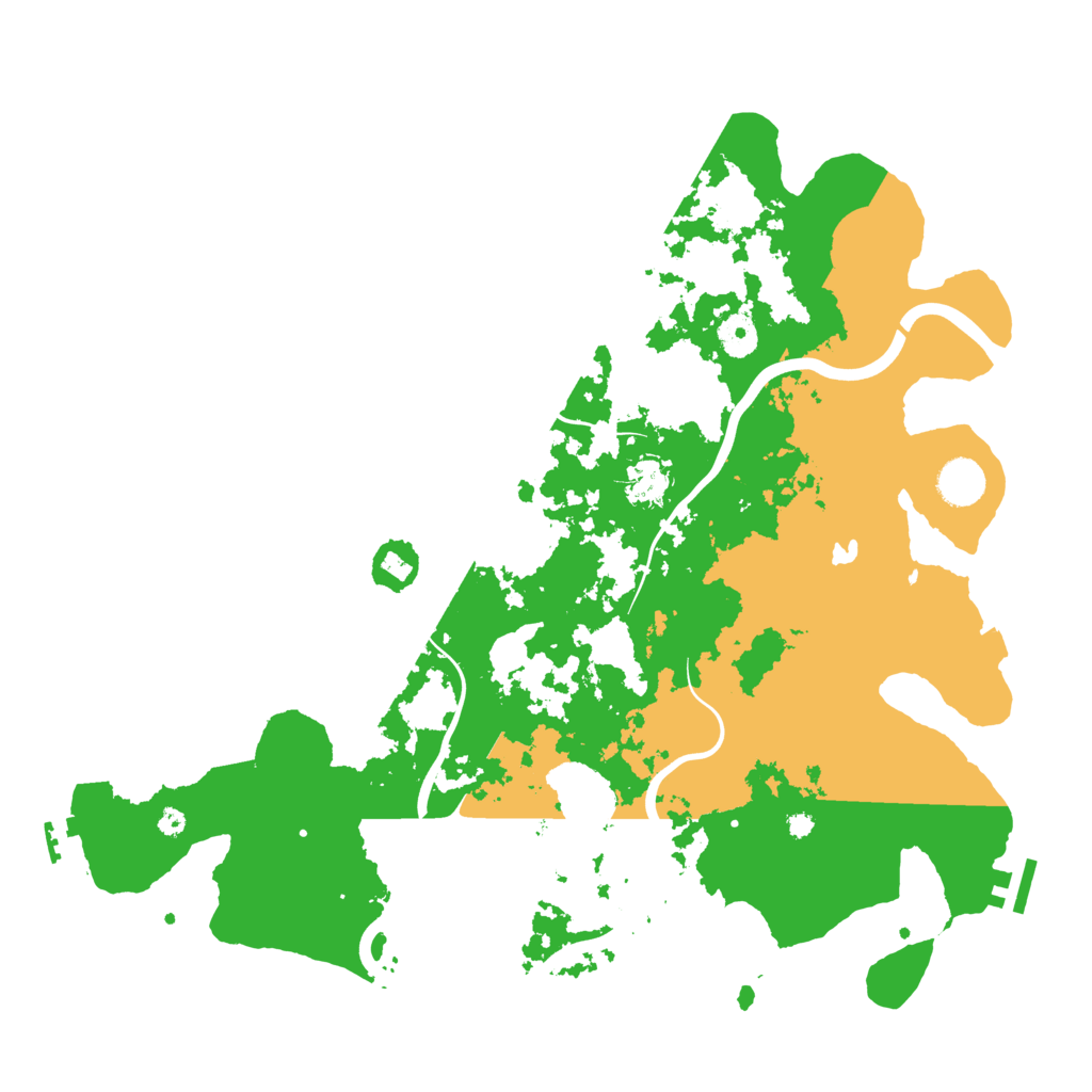 Biome Rust Map: Procedural Map, Size: 4000, Seed: 789120302