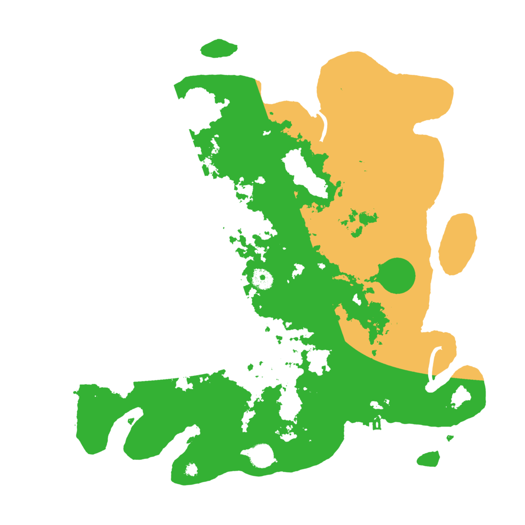 Biome Rust Map: Procedural Map, Size: 3850, Seed: 28149736