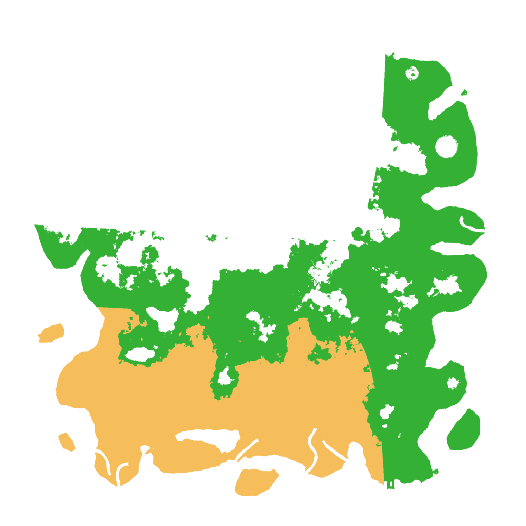 Biome Rust Map: Procedural Map, Size: 4250, Seed: 717840602