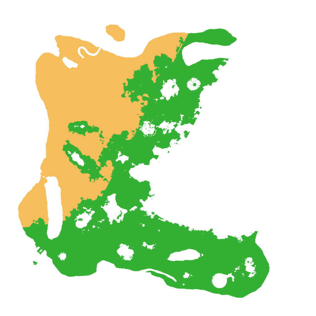 Biome Rust Map: Procedural Map, Size: 3750, Seed: 1638939366