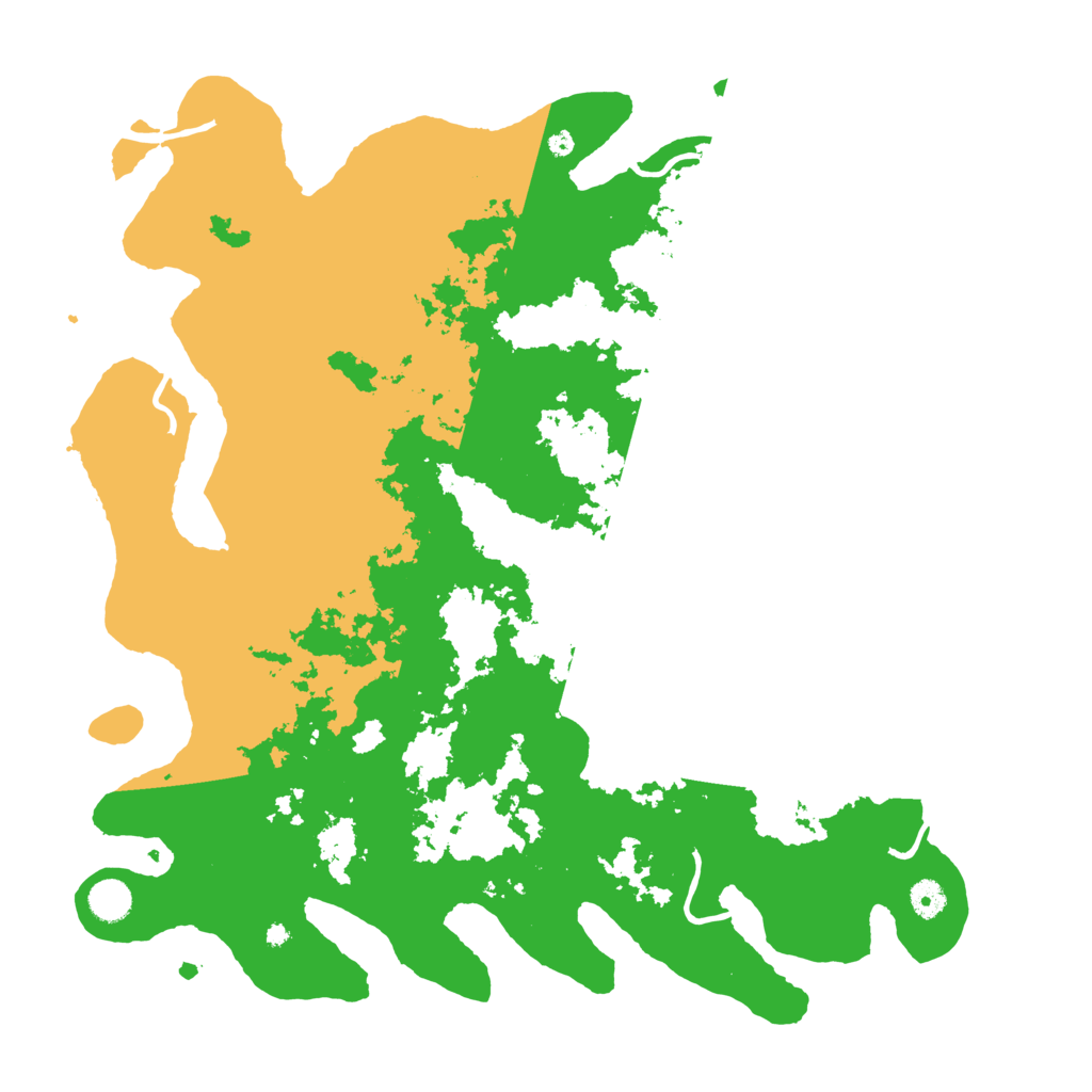 Biome Rust Map: Procedural Map, Size: 4500, Seed: 639