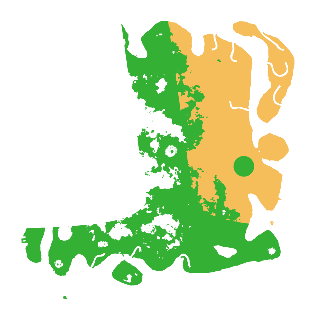 Biome Rust Map: Procedural Map, Size: 3987, Seed: 3848