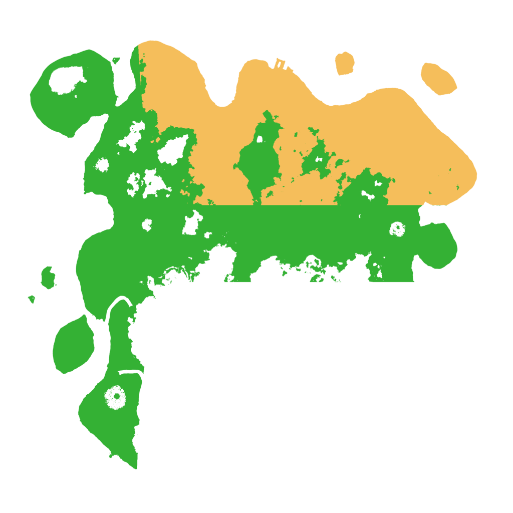 Biome Rust Map: Procedural Map, Size: 3500, Seed: 1397078697