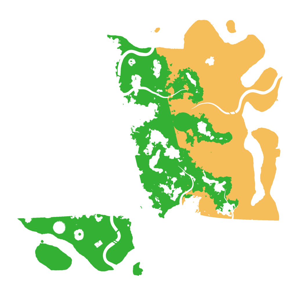 Biome Rust Map: Procedural Map, Size: 4250, Seed: 2044517830