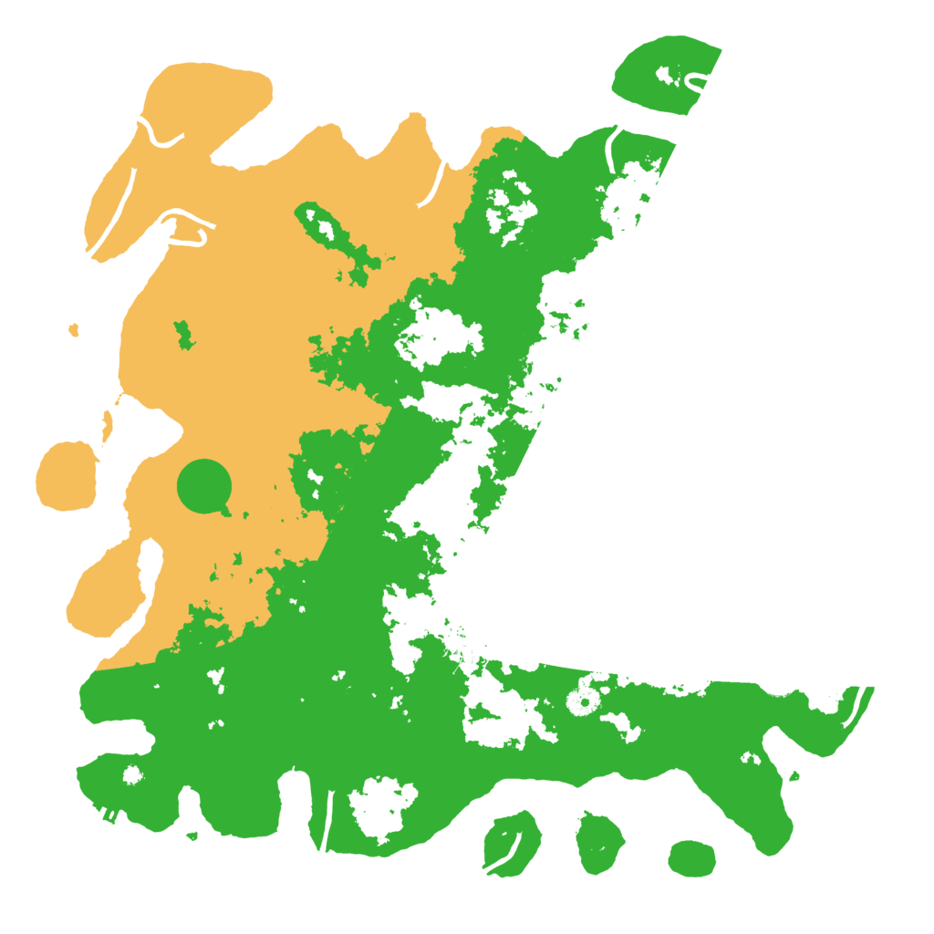 Biome Rust Map: Procedural Map, Size: 4500, Seed: 439017266