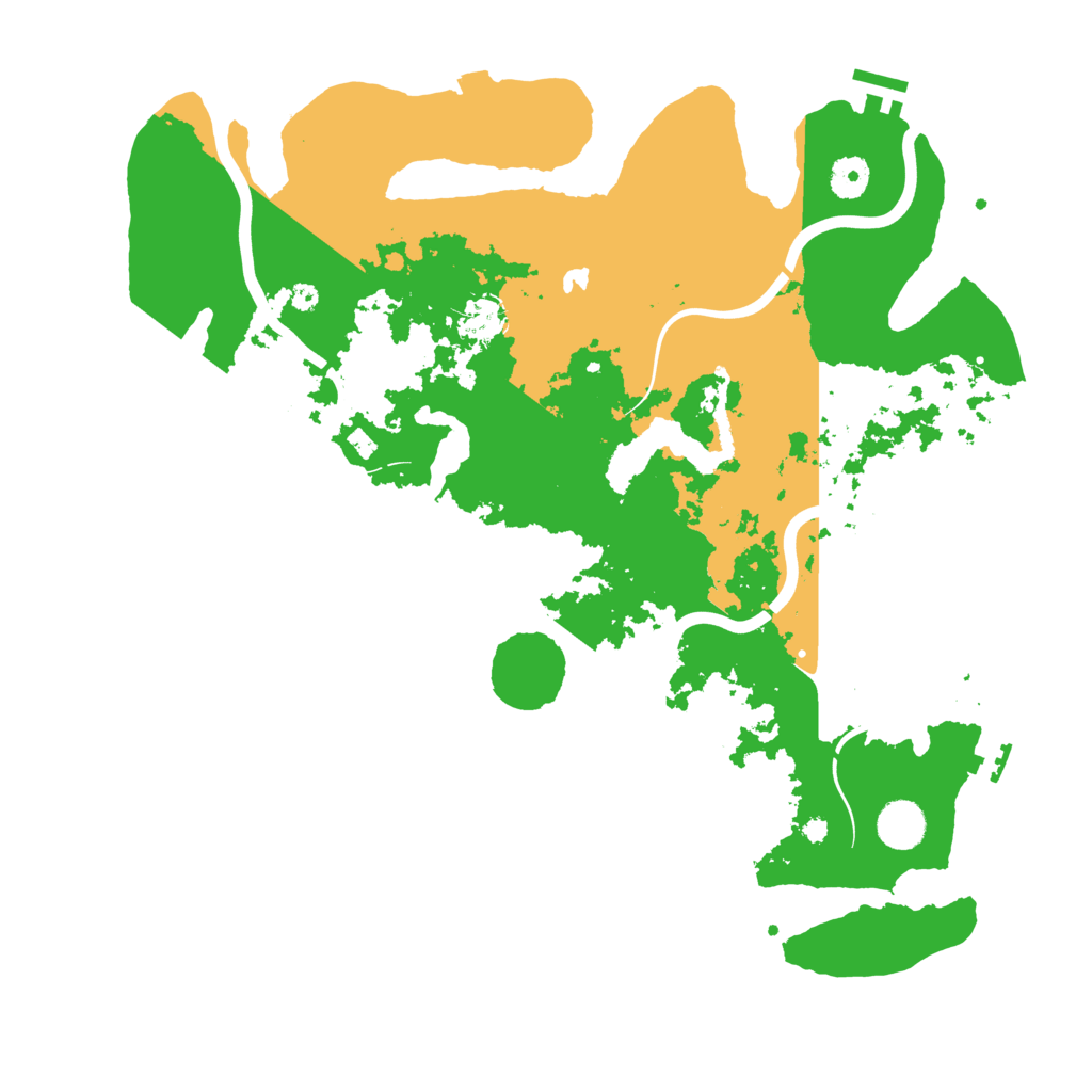 Biome Rust Map: Procedural Map, Size: 4000, Seed: 649759114