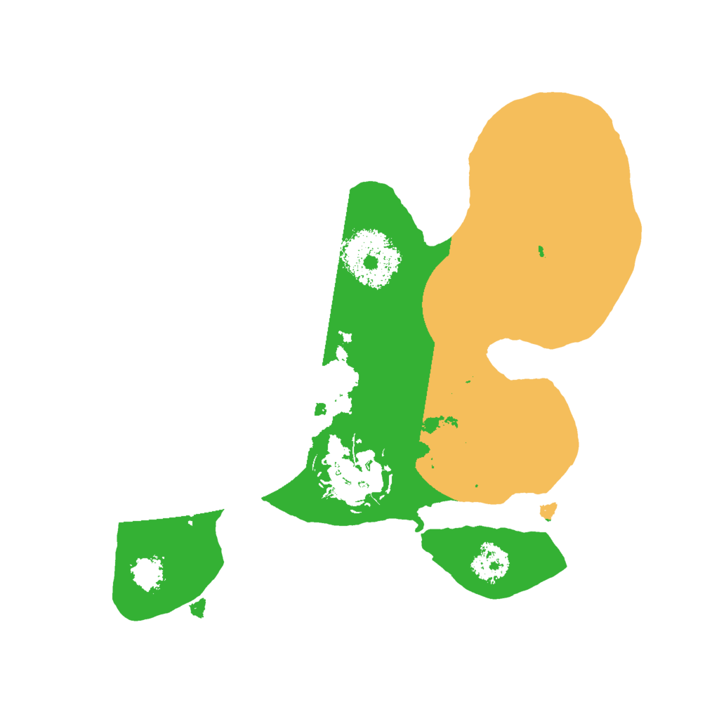 Biome Rust Map: Procedural Map, Size: 2000, Seed: 100591420