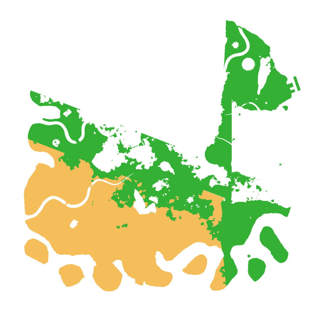 Biome Rust Map: Procedural Map, Size: 4250, Seed: 677793194