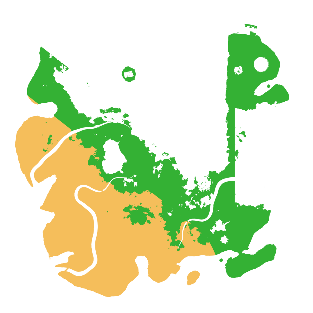 Biome Rust Map: Procedural Map, Size: 3750, Seed: 461123954