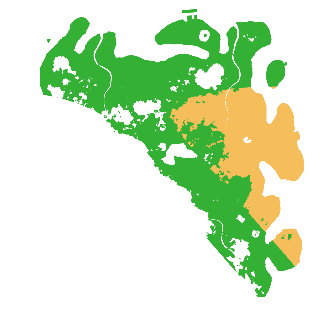 Biome Rust Map: Procedural Map, Size: 4250, Seed: 123436649