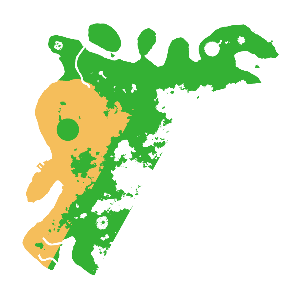 Biome Rust Map: Procedural Map, Size: 3500, Seed: 123761