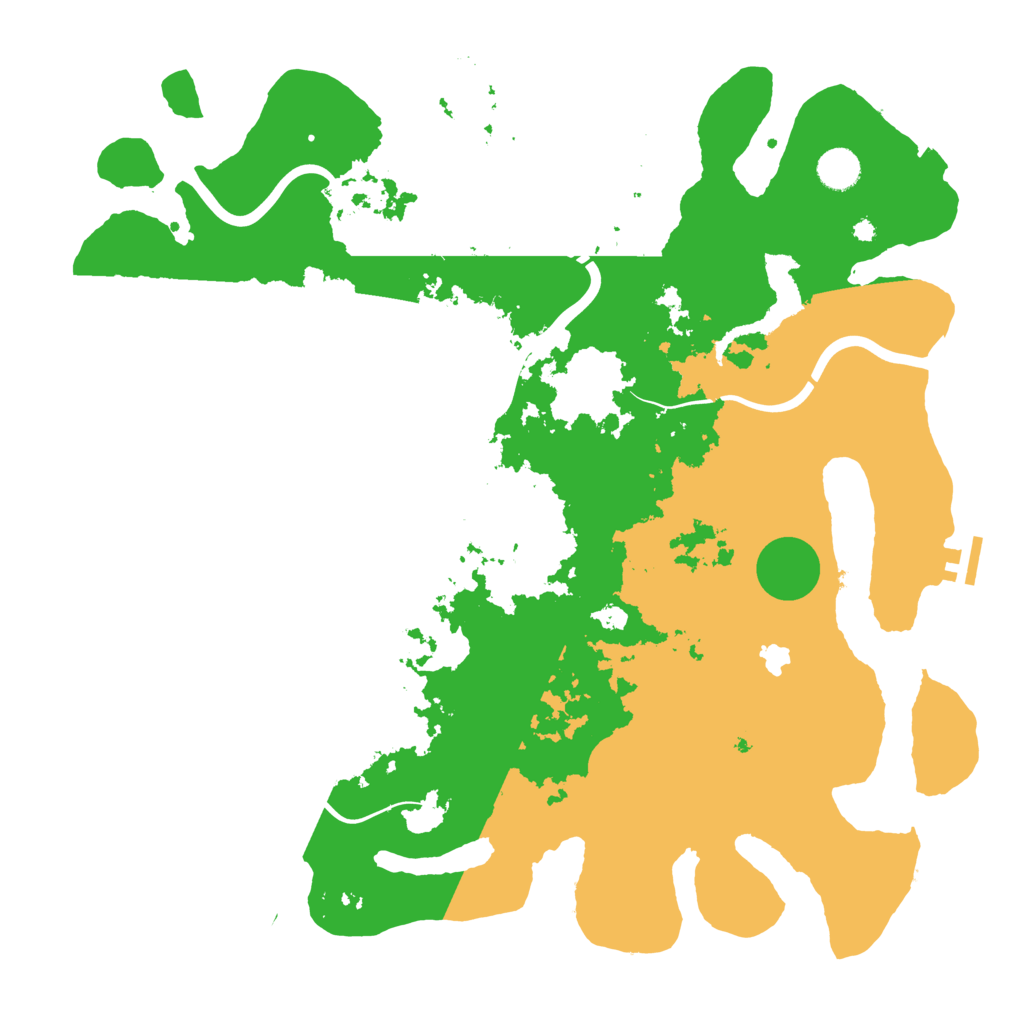 Biome Rust Map: Procedural Map, Size: 4250, Seed: 65469456
