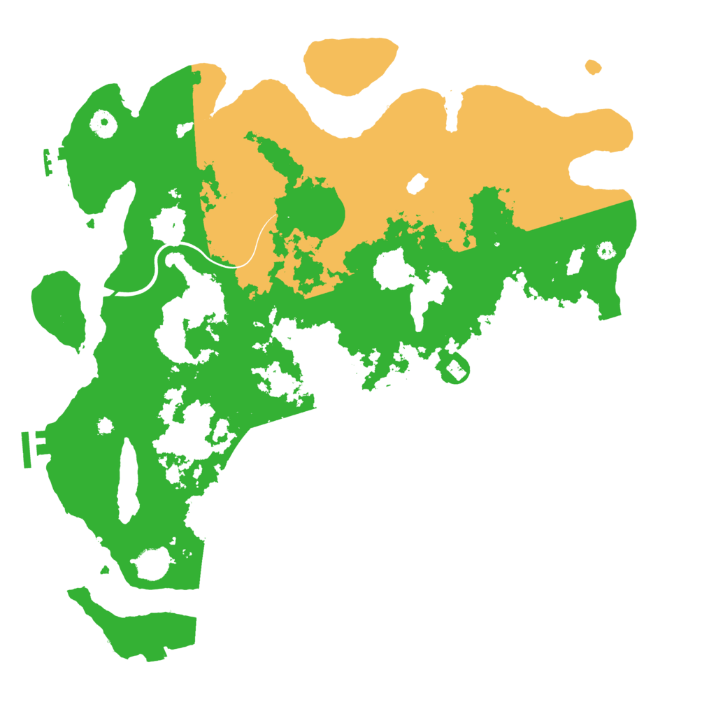 Biome Rust Map: Procedural Map, Size: 4000, Seed: 18547063