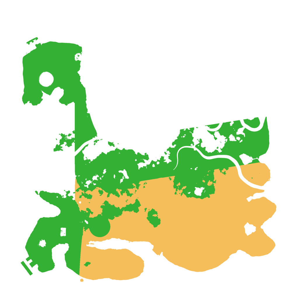 Biome Rust Map: Procedural Map, Size: 3750, Seed: 381068004