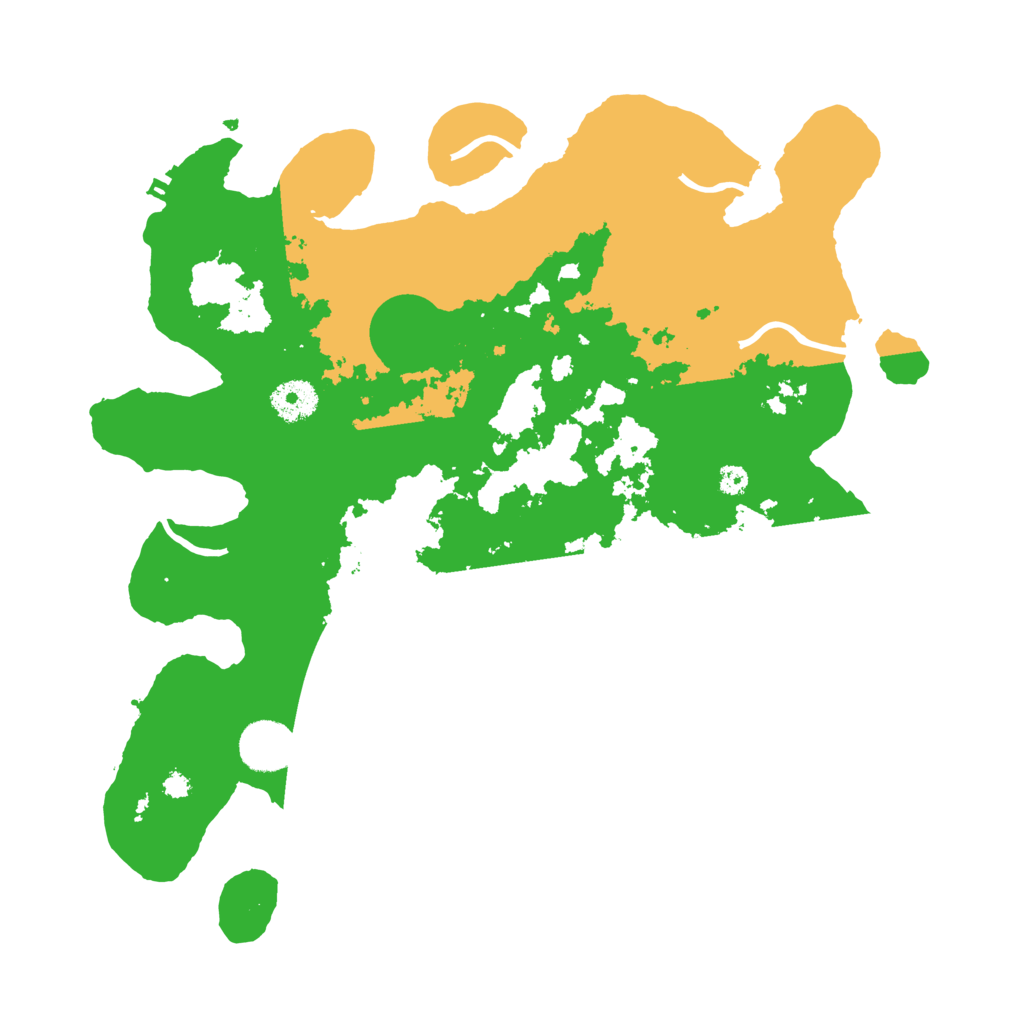 Biome Rust Map: Procedural Map, Size: 3550, Seed: 44380