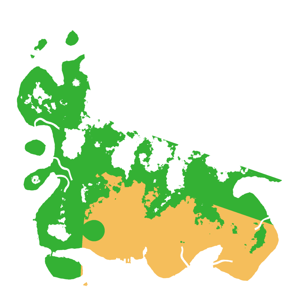 Biome Rust Map: Procedural Map, Size: 3750, Seed: 751598