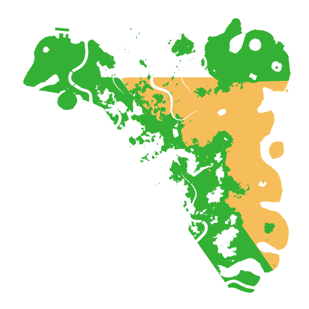 Biome Rust Map: Procedural Map, Size: 4500, Seed: 38006324