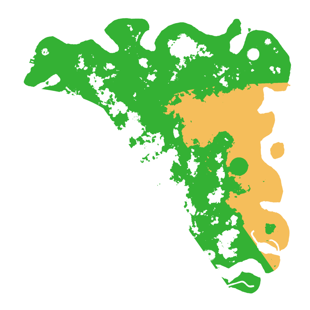 Biome Rust Map: Procedural Map, Size: 4500, Seed: 38006324