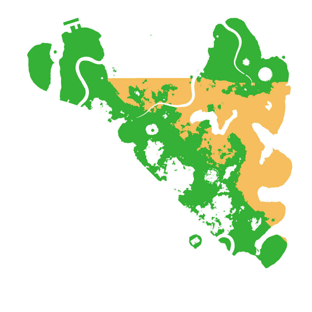 Biome Rust Map: Procedural Map, Size: 4000, Seed: 409306380