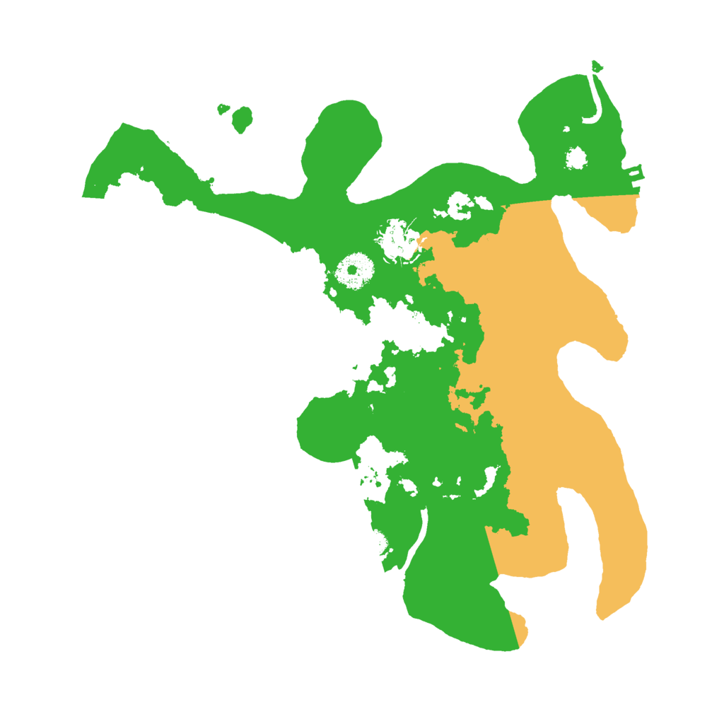 Biome Rust Map: Procedural Map, Size: 3000, Seed: 516922132